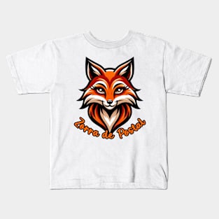 Zorra de Postal Kids T-Shirt